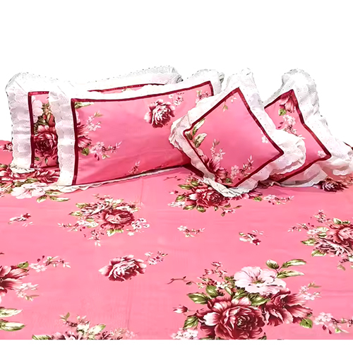 Flower Pattern Cushion Cover Set Of 5