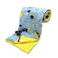Printed Cotton Reversible Comforter Set - Application: Personal