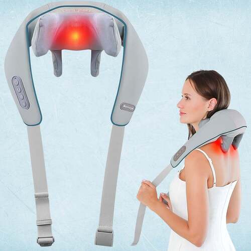 Neck & Shoulder Massagers with Heat, Electric Rechargeables