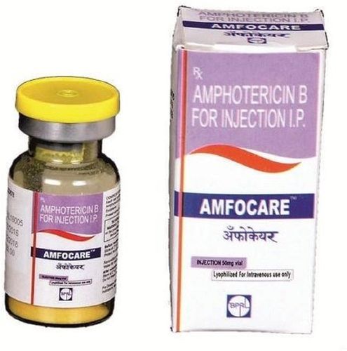 Amphotericin B Injection - 50mg Strength | Antifungal Treatment for Severe Fungal Infections and Kala-Azar