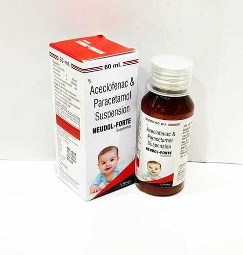 Acceclofenac 50Mg + Paracetamol 250Mg (Suspension)