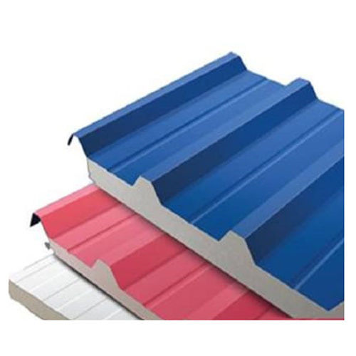 Sandwich Puf Panel Roofing Sheets - Color: Multicolor