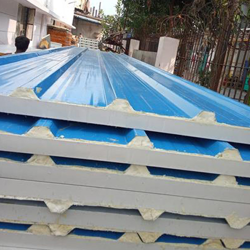 Sandwich Puf Panel Roofing Sheets - Color: Multicolor
