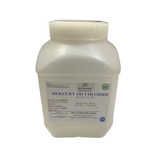 Extra Pure Mercuric H Chloride - Application: Industrial