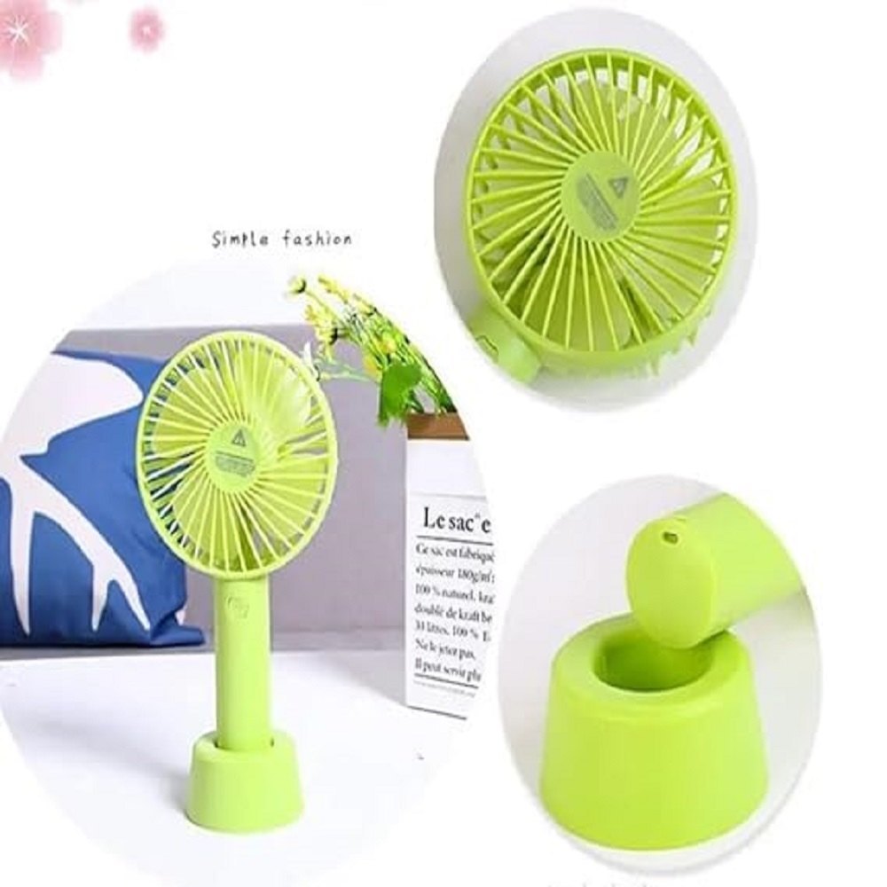Portable Rechargeable Mini Fan With Usb - Blade Material: Plastic