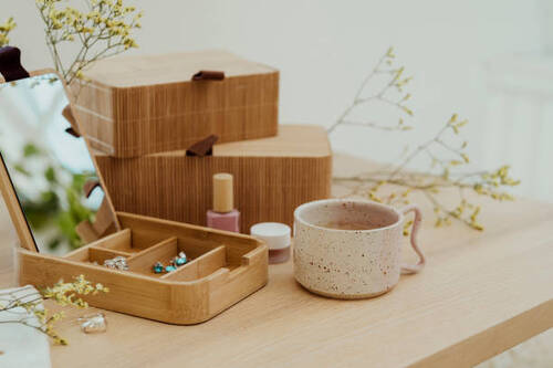 Bamboo Gift Box - Style: Modern