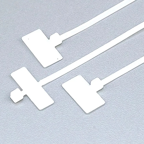 Nylon Cable Tie - High-Quality Nylon, Various Sizes Available, White Connector Color | Reliable for Industrial Use, Flat Solid Conductor Shape, Durable in Harsh Environments