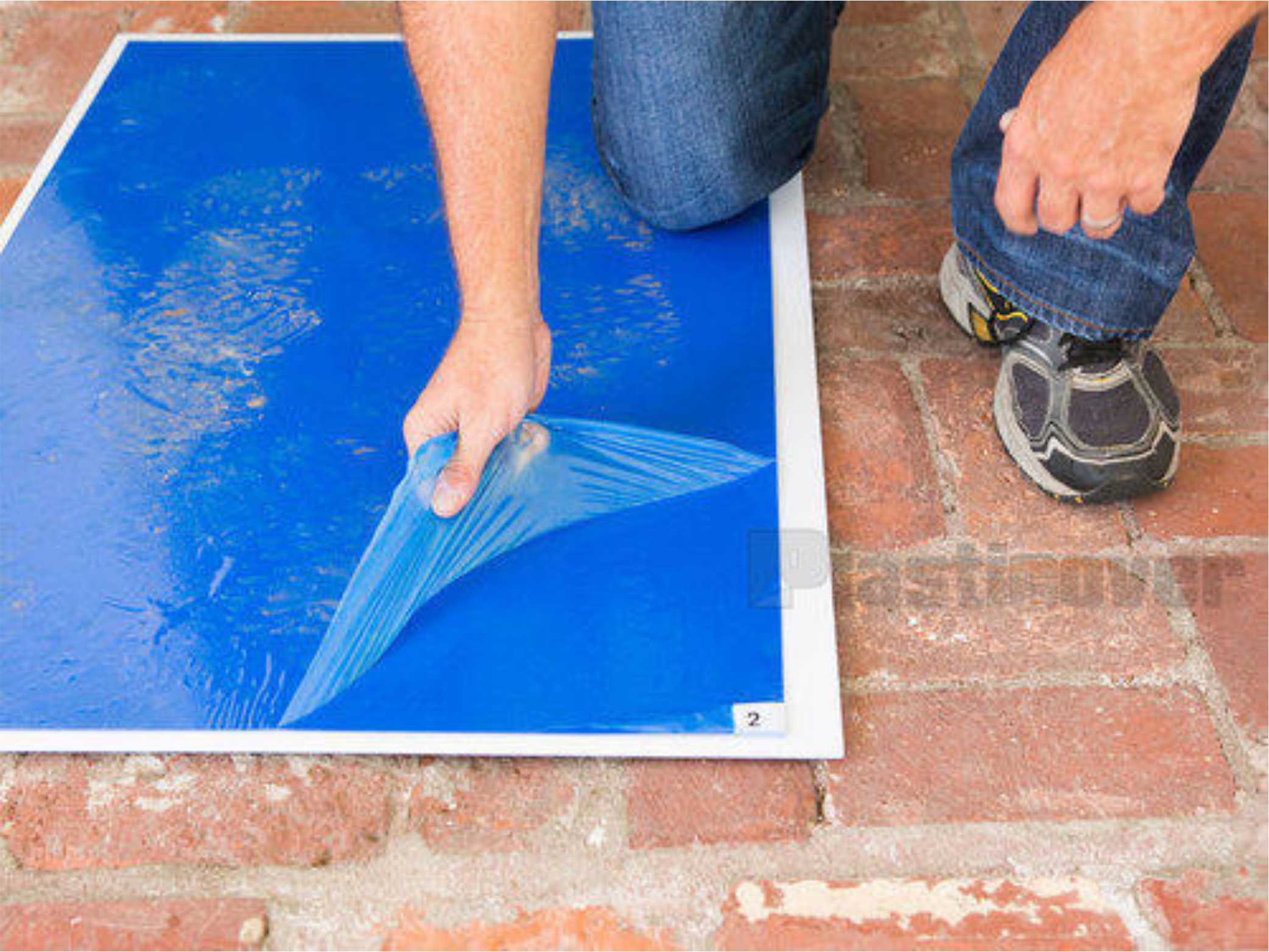 Clean Room Sticky Mats - Material: Pvc