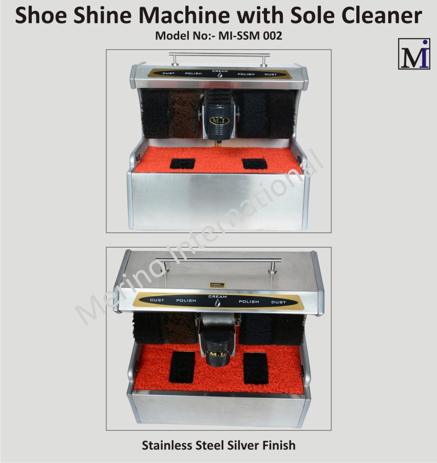 Shoe Shining Machine With Sole Cleaning - Automatic Grade: Automatic