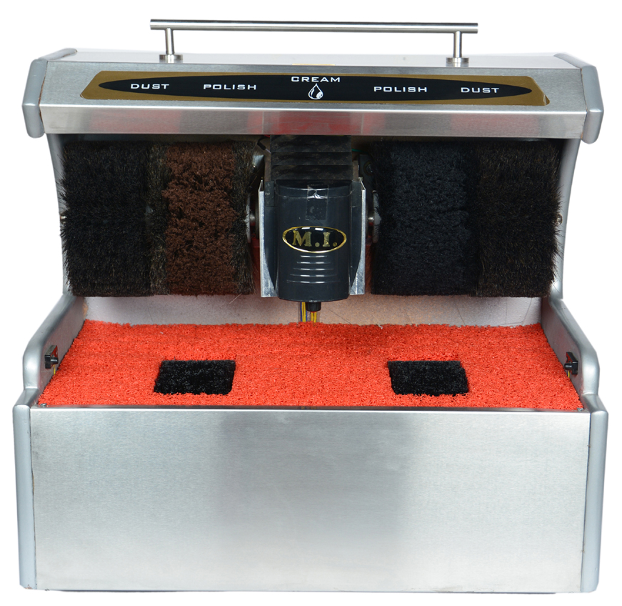 Shoe Shining Machine With Sole Cleaning - Automatic Grade: Automatic