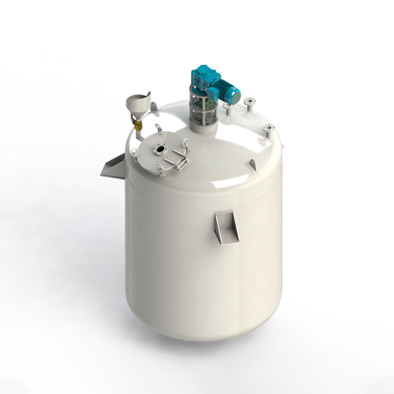 Continuos Stirred-tank Reactor 1000m3 Acrylic Emulsion Making Machine Reactor China Factory