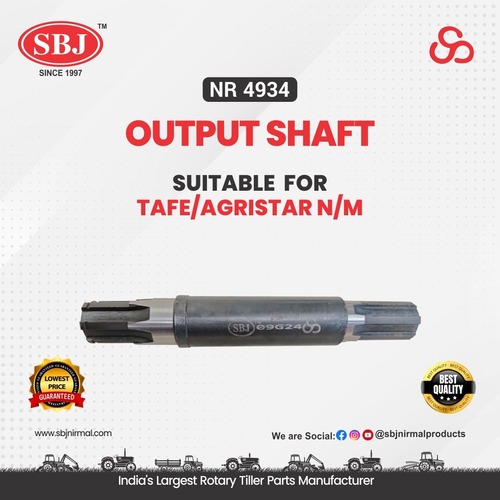 OUTPUT SHAFT SUITABLE FOR TAFE AGRISTAR N/M