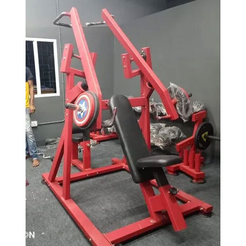 Plate Loaded Lat Pulldown And Chest Press Machine