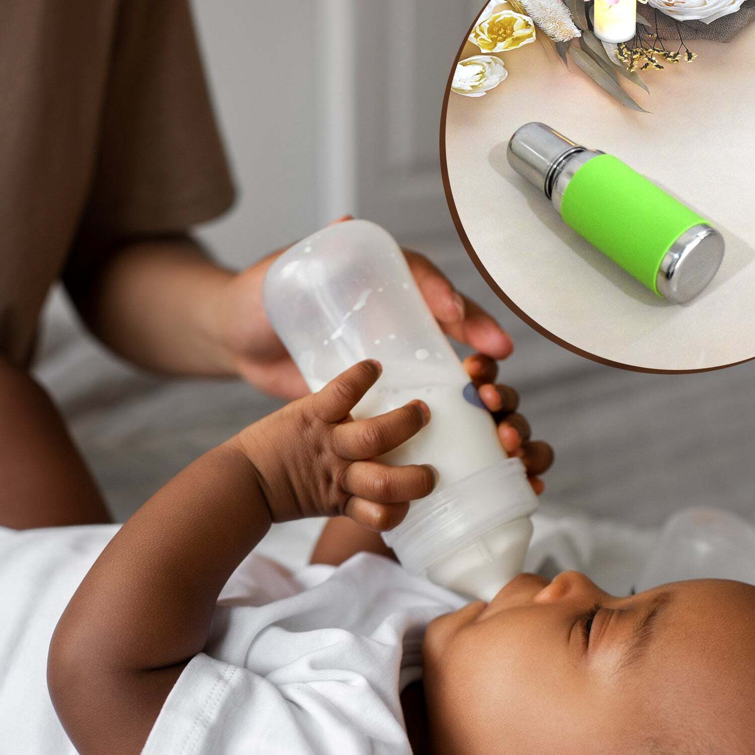 Stainless Steel Baby Feeding Bottles By Deodap International Private Limited