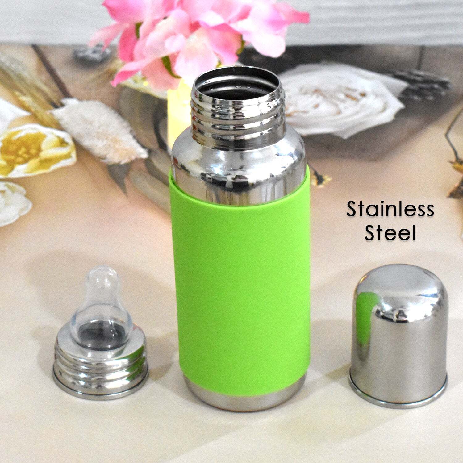 Stainless Steel Baby Feeding Bottles By Deodap International Private Limited