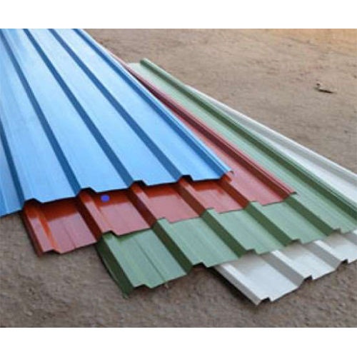 Gi Profile Roofing Sheet - Color: Multicoloured