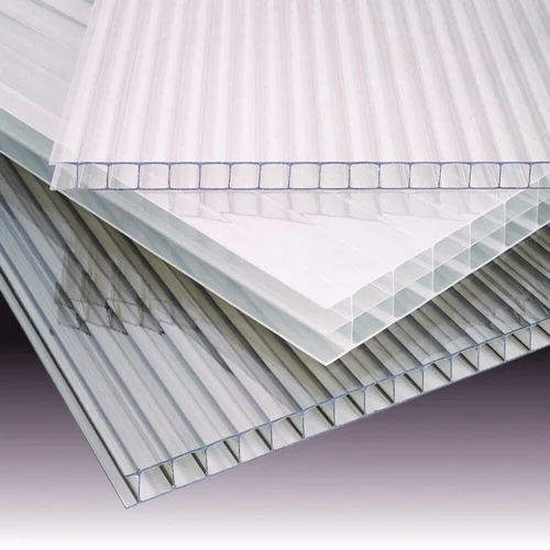 Multi Wall Roofing Sheet - Color: White