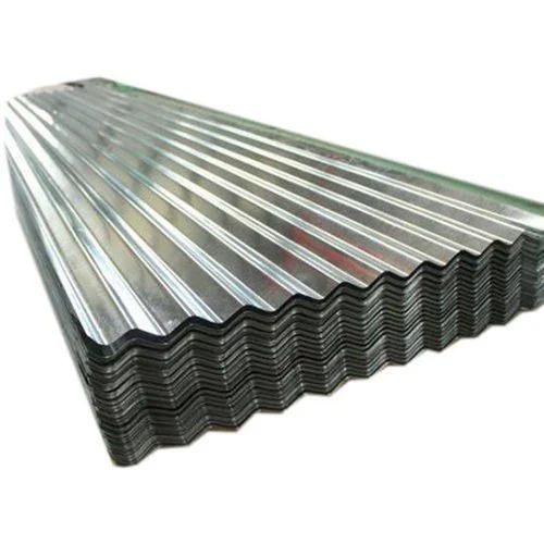 Gi Roofing Sheet - Color: Silver