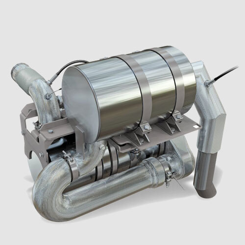 Cpcb Type Approval Retrofit Emission Control Device - Color: Silver