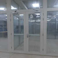 Glazed Fire Resistant Door - Color: As Required By Client