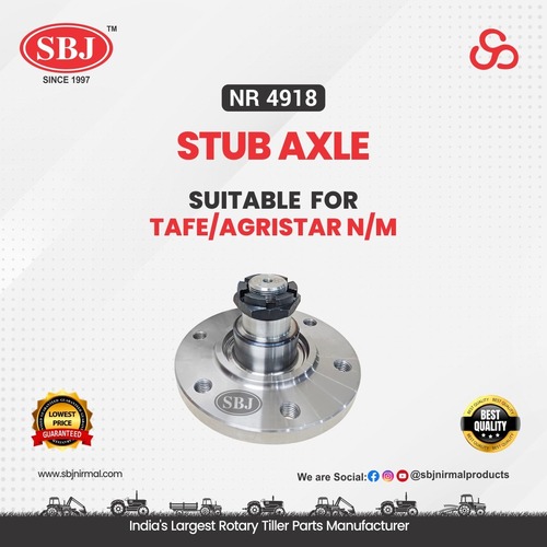 STUB AXLE SUITABLE FOR TAFE/AGRISTAR N/M