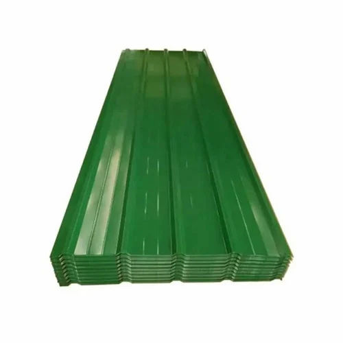 Color Coated Gi Profile Sheet - Color: Green & Blue