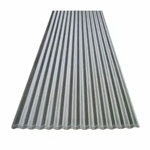 Galvanized Corrugated Sheet - Color: Silver