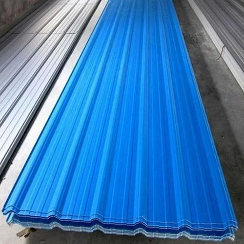 Mild Steel Roofing Sheet - Color: Blue