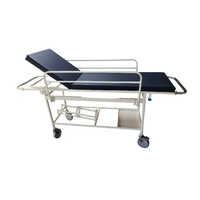 Deluxe Stretcher Trolley - Color: Black