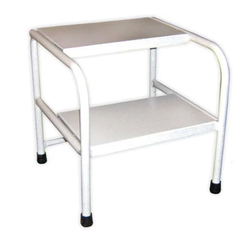 Double Foot Step Stool - Design: Plain