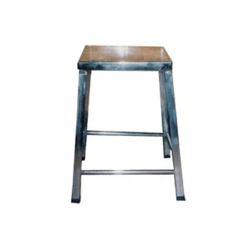 Stainless Steel Visitor Stool - Color: Silver