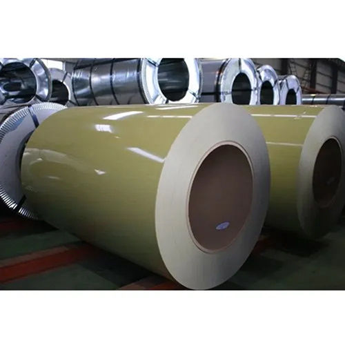 Color Coated Sheet Coil - Color: Yellow