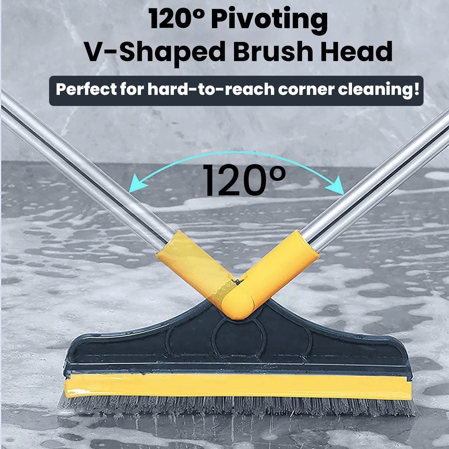 2-in-1 Bathroom Cleaning Brush