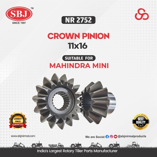 CROWN PINION 11T X16T SUITABLE FOR MAHINDRA MINI