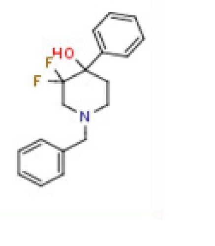 1-Benzyl-3,3-difluoro-4- phenylpiperidin-4-ol