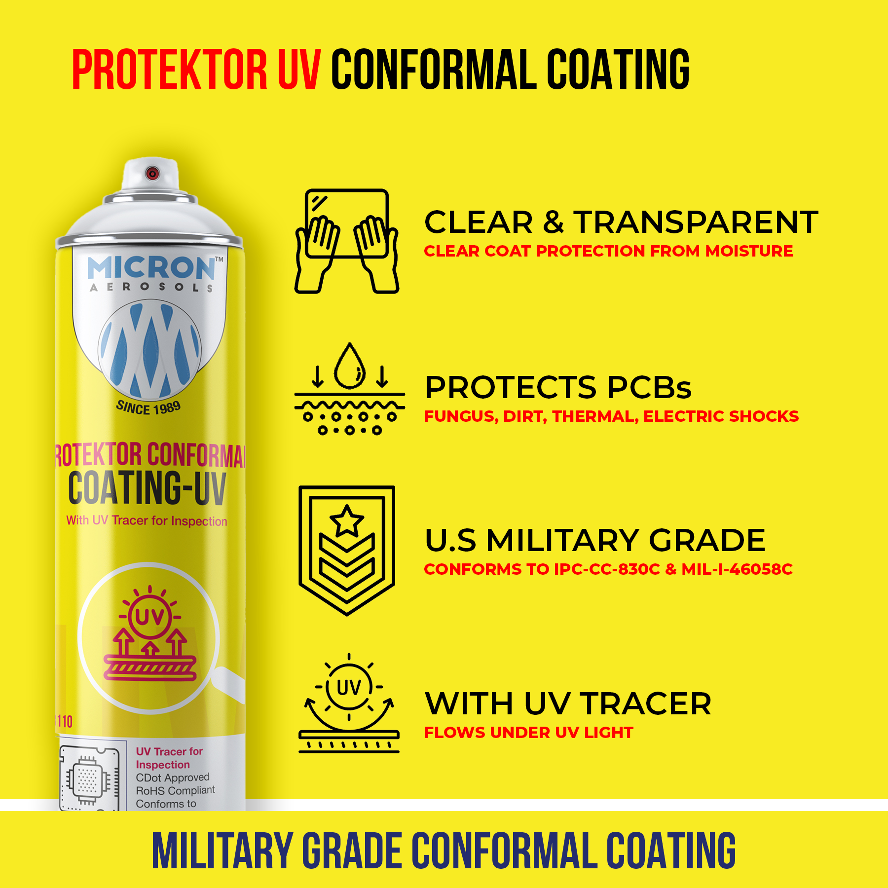 5 Ltr Protektor Conformal Coating Thinner - Application: Industrial