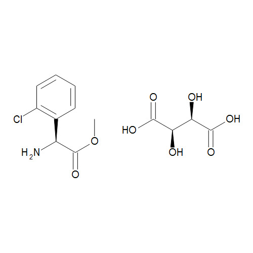 (+) Chloro Phenyl Glycine Methyl Ester Tartarate Salt - Cas No: 141109-14-4