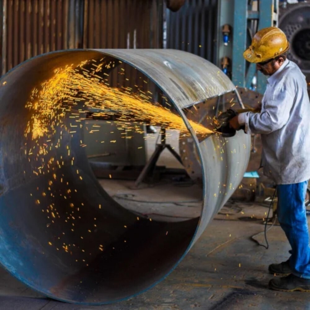 Industrial Fabrication Service - Steel & Aluminum, 1-100mm Thickness | Plasma & Laser Cutting, TIG & MIG Welding, Smooth Finish, +/-1mm Tolerances