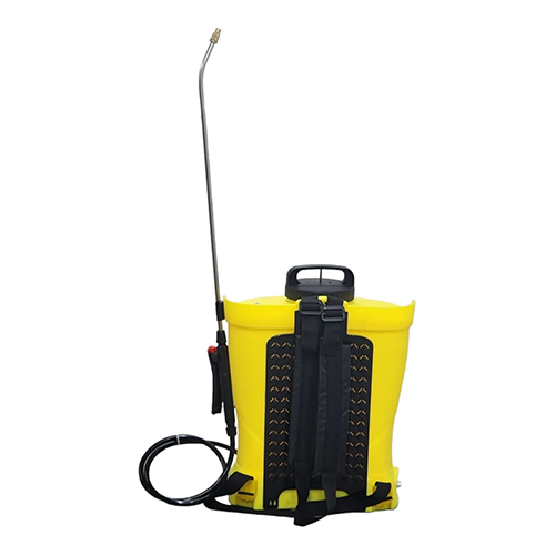 16 L Battery Sprayer, 9a/12v For Pesticide Insecticide Spraying - Color: Yellow And Black
