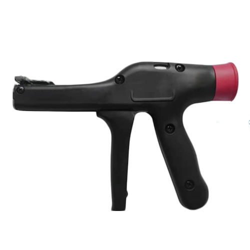 Black Cable Tie Gun - Material: Stainless Steel