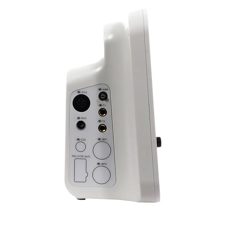 Multi Para Patient Monitor - 12.1 Inch Tft Screen Black Plastic Touch Screen | Wall Mounted Supports Adult/pediatric/neonatal Monitoring Optional Wifi And Recorder