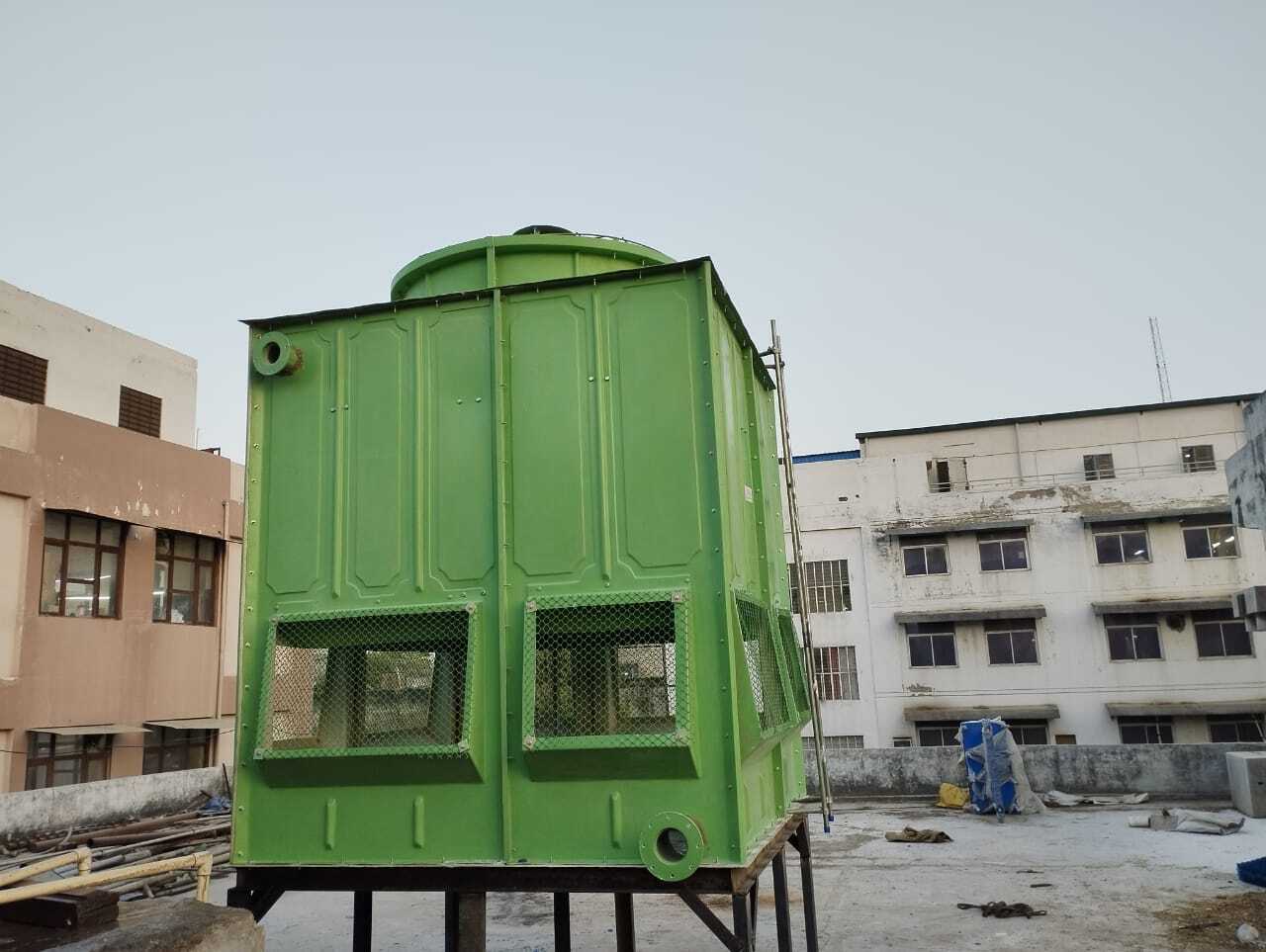 250 Tr Square Type Cooling Tower - Color: Green