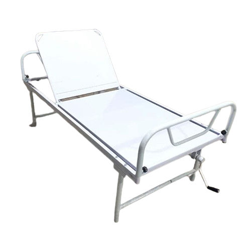 Hospital Metal Bed - Color: White