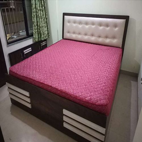 Wooden Board Bed - Color: Brown