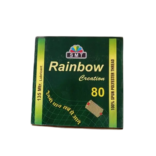 100% Spun Polyester Thread - 100% Polyester, Light Weight, Multicolor | Ideal for All Fabric Types, Offers Superior Strength & Smooth Finish