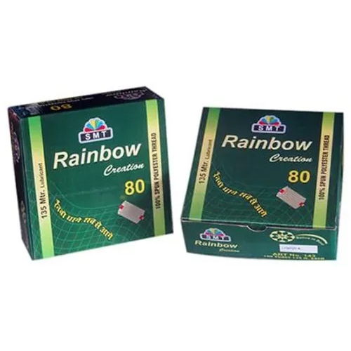 135 Meter Spun Polyester Thread - 100% Polyester, Multicolor, Light in Weight | Strong and Durable for Various Fabric Sewing