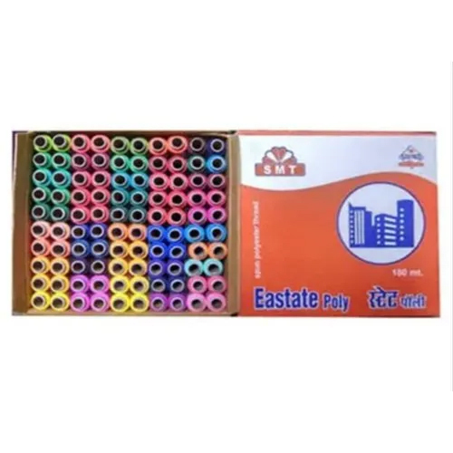 इस्टेट पॉली स्पन पॉलिएस्टर थ्रेड