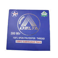 Delta 300 Meter Spun Polyester Thread - 100% Polyester, 300 Meters, Multicolor | Light In Weight, Ideal For Delicate Fabrics, Hand & Machine Sewing