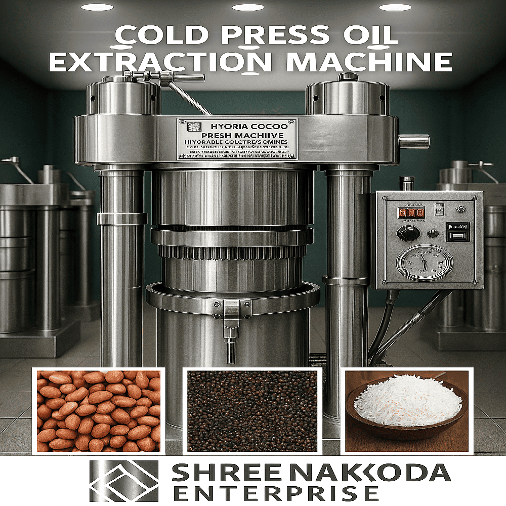 Flax Seed Hydraulic Oil Press Machine