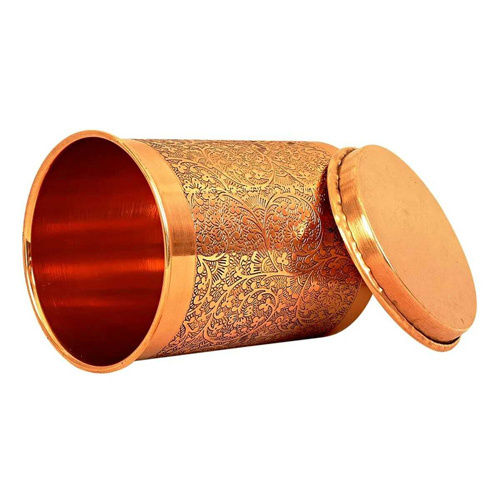 Copper Glass - Shape: Round